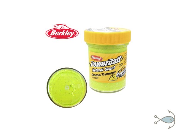 Паста форелевая Berkley Power Bait Cheese Chartreuse