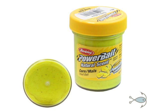 Паста форелевая Power Bait Berkley Corn Gliter