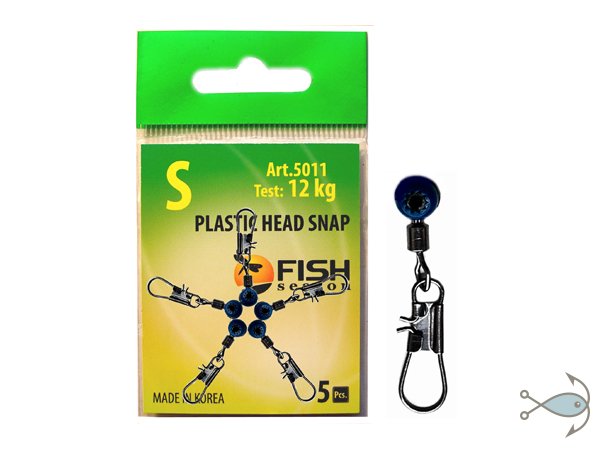Застёжка для поплавков Fish Season Plastic Head Snap 5011
