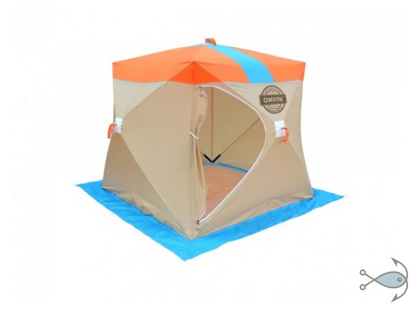 Палатка для зимней рыбалки Омуль Куб 2