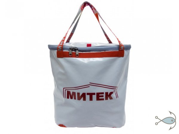 Сумка Митек с крышкой овал 60x20x60 (серая)