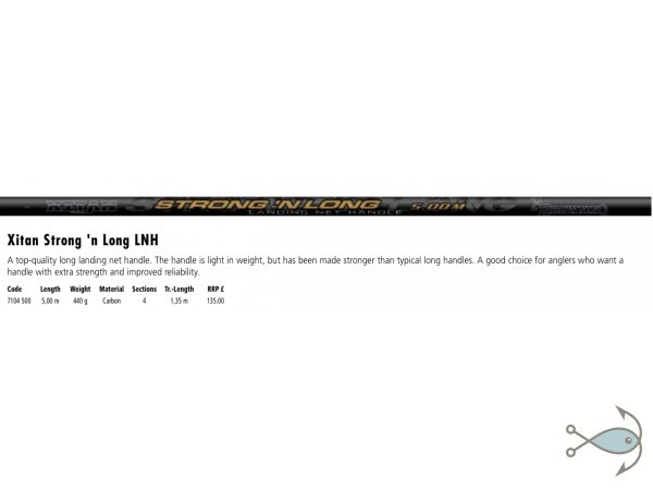 Ручка для подсачека Browning Xitan Strong Long LNH 5,00m (7104500)