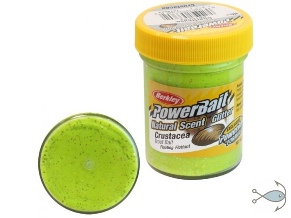 Паста форелевая Berkley Power Bait Crustacea Chartreuse