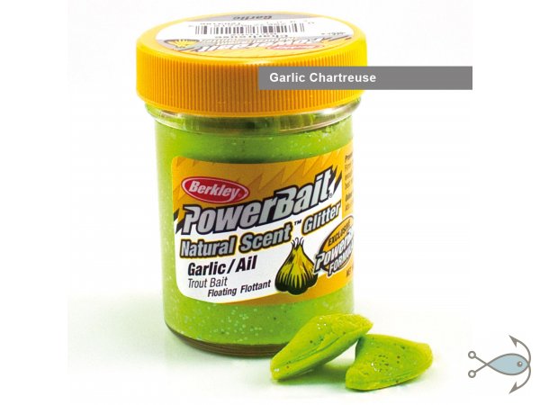 Паста форелевая Berkley Power Bait Chartreuse Garlic