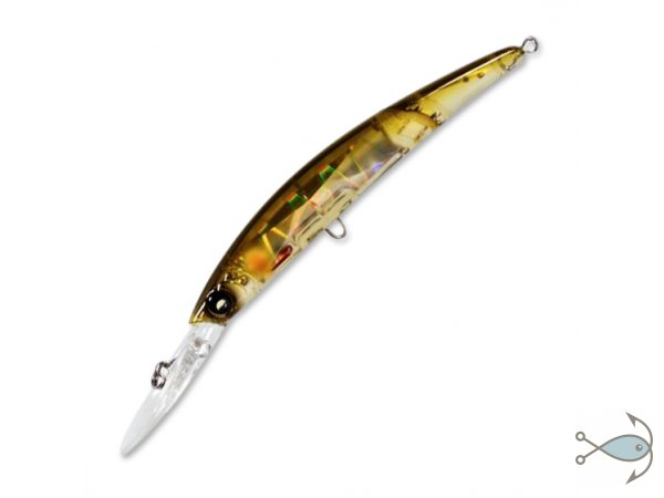 Воблер Yo-Zuri Crystal 3D Minnow DD Jointed F1052 HAY