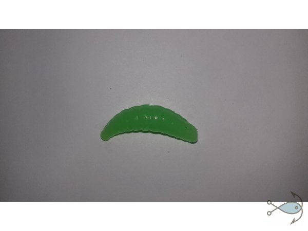 Силиконовая приманка TROUT ZONE Maggot Green Chartreuse (Сыр)