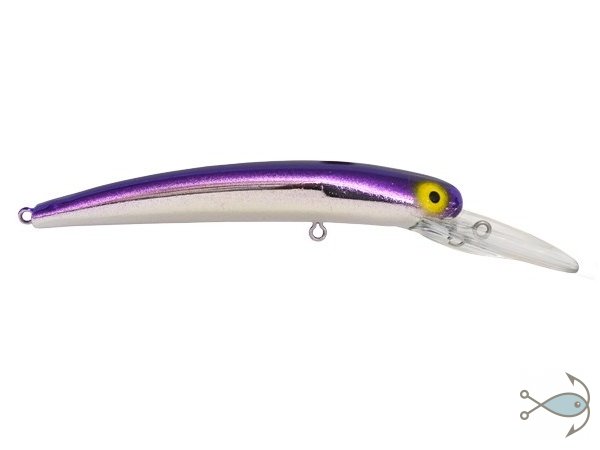 Воблер Bay Rat Lures Long Deep 130 мм Purple Chrome