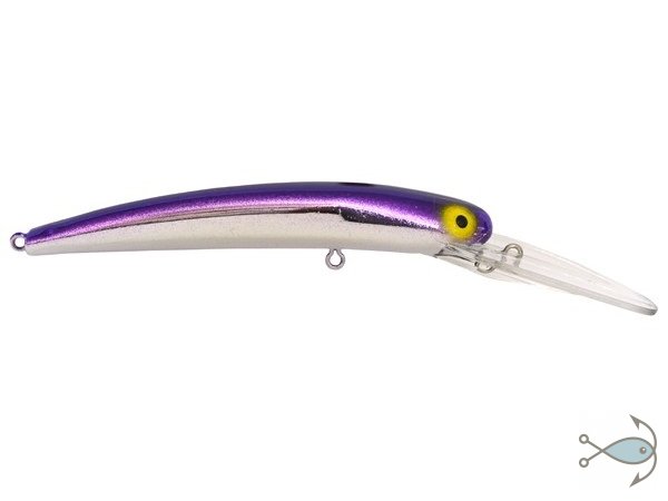 Воблер Bay Rat Lures Long Extra Deep 140 мм Purple Chrome