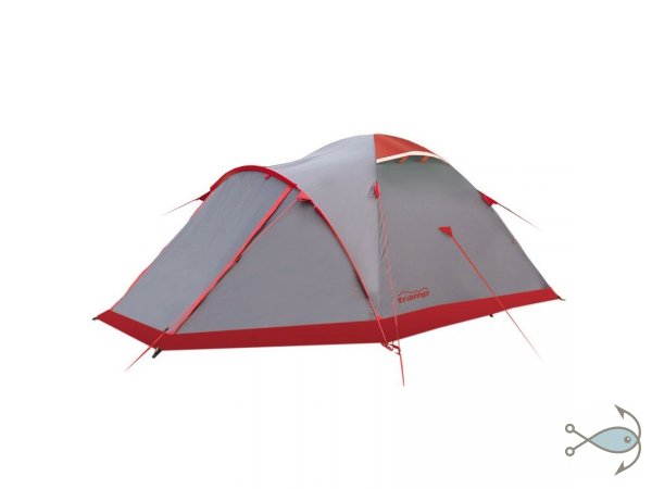 Палатка Tramp Mountain 4 (V2) (серый)