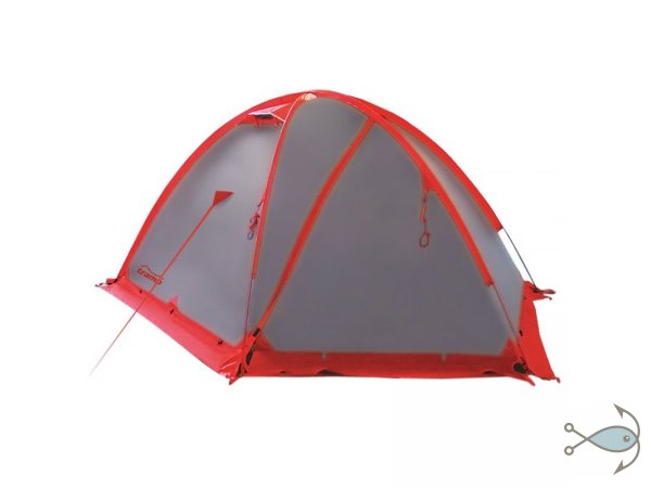 Палатка Tramp Rock 3 (V2) (серый)