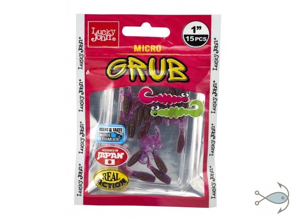 Силиконовая приманка LJ Pro Series MICRO GRUB 1.0 " #S13