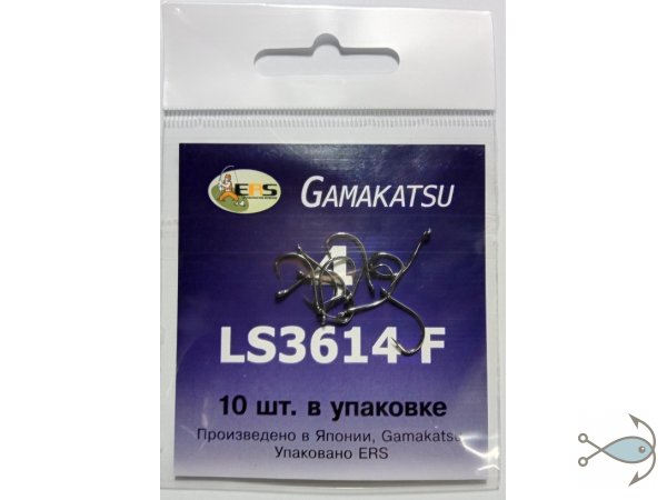 Крючои Gamakatsu LS-3614 F black