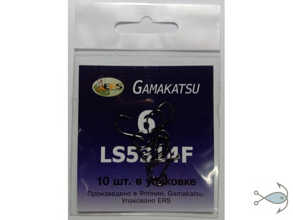 Крючки Gamakatsu LS-5314F black