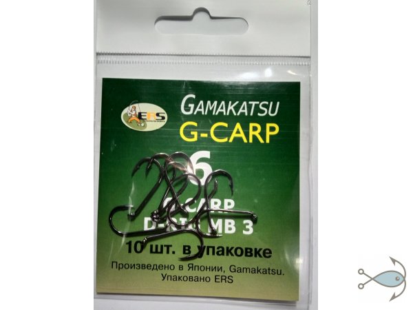 Крючки Gamakatsu G-Carp D-rig MB3