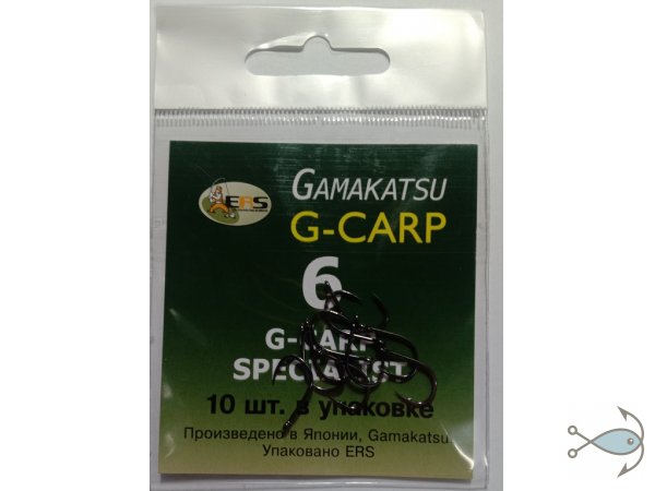 Крючки GAMAKATSU G-CARP SPECIALIST