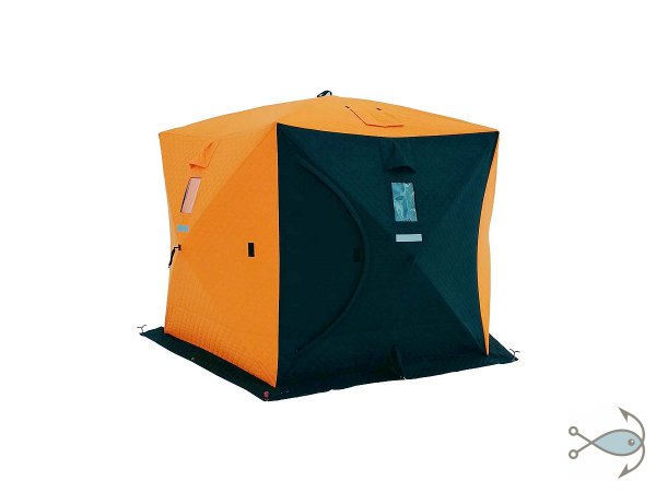 Зимняя палатка Ex-Pro Winter Иглу Черно-оранжевая