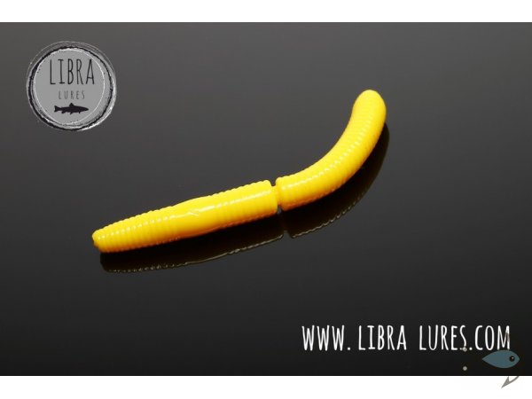 Силиконовая приманка Libra Lures Fatty D Worm 65mm 007