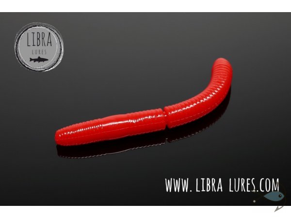 Силиконовая приманка Libra Lures Fatty D Worm 65mm 021