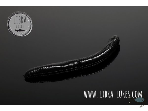 Силиконовая приманка Libra Lures Fatty D Worm 65mm 040